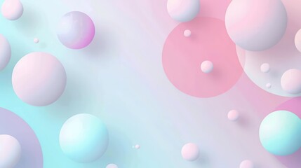 background with minimalist illustration of smooth round lines 