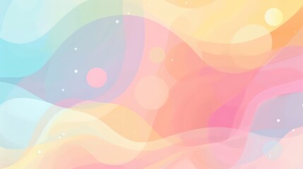 background with minimalist illustration of smooth round lines 