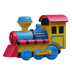 Fototapeta premium 3d render TRAIN illustration