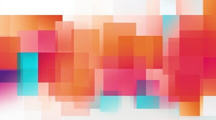 bold geometric colorful fusion background