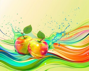 Picture of a apple fruit