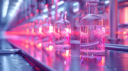 technological fill, glass material, scientific research vessels