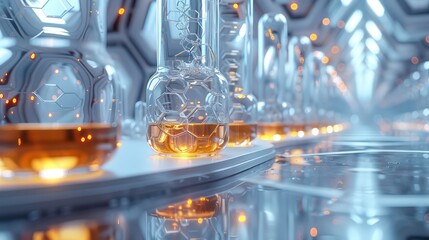 technological fill, glass material, scientific research vessels