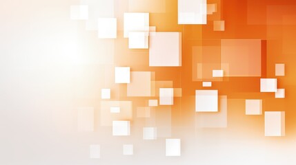 orange and white geometric background