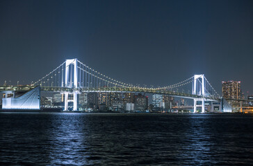 Obraz premium レインボーブリッジ 夜