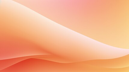 warm peach gradient waves background