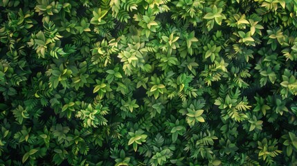 Obraz premium Lush greenery from an aerial view