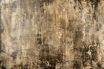 Paint-splattered wall with visible cracks. Textured and expressive urban backdrop - obrazy, fototapety, plakaty