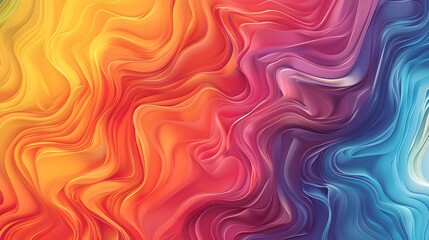 Fototapeta premium Colorful Abstract Background with Swirly Shapes and Fluid Texture