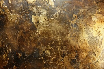 Gold fabric with shimmering texture. Opulent material for elegant projects.