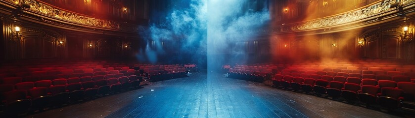 Create a visually stunning image depicting contrasting movie scenes - one without music and sound design, and the other with Show how sound enhances emotional depth dramatically