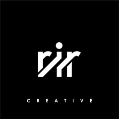 RIR Letter Initial Logo Design Template Vector Illustration