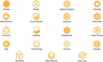 Hexagon Logo Collection