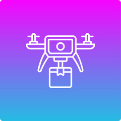 Drone Delivery Icon