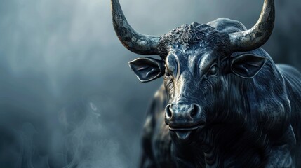 bull background mockup