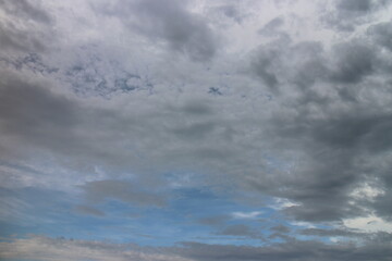 Obraz premium Stormy rain clouds background