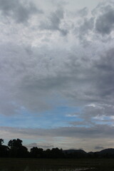 Stormy rain clouds background