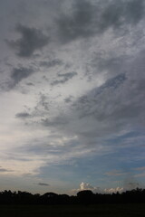 Stormy rain clouds background
