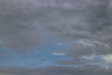 Stormy rain clouds background