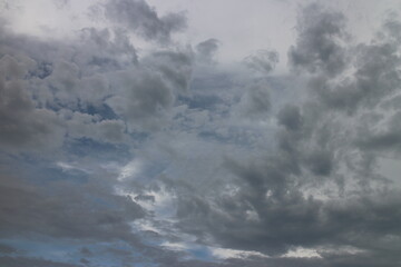 Obraz premium Stormy rain clouds background