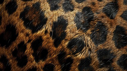 Close-up of textured animal print resembling fur with spotted pattern
