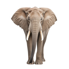 Obraz premium Elephant isolated on transparent background