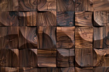 Textured Walnut Wood Panels for Architectural Stunning Designs