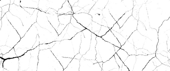 Vector grunge crack concrete wall background, white and black distressed grunge concrete wall pattern for graphic design.