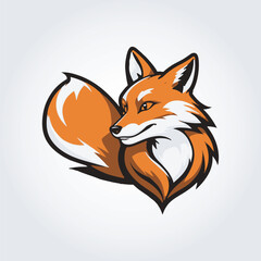 fox mascot logo