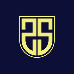 Obraz premium modern letter logo design