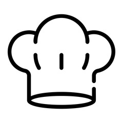 chef line icon