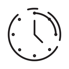 Car Parking Time Line Icon