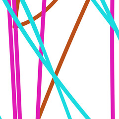 Fototapeta premium Abstract colorful lines background 