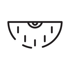 Apple Fruit Food Line Icon