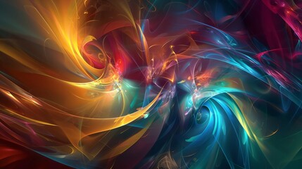 Abstract Digitally Generated Background