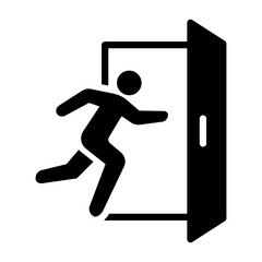 Emergency Exit Icon