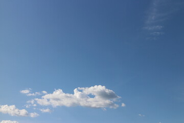summer blue sky cloud gradient light white background.