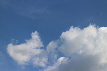 Fototapeta premium summer blue sky cloud gradient light white background.beauty bright cloud cover in the sun calm clear winter air background.