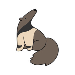 Cute Anteater illustration