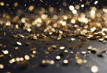 'vintage Background colors gold black confetti glitter abstract beauty blur blurred blurry bright card celebration christmas cosmetic decoration decorative defocused'