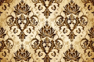  Vintage, texture, decoration, design, flower, art, swirl, illustration, damask, decor, backdrop, retro, textile, paper, style, gold, 