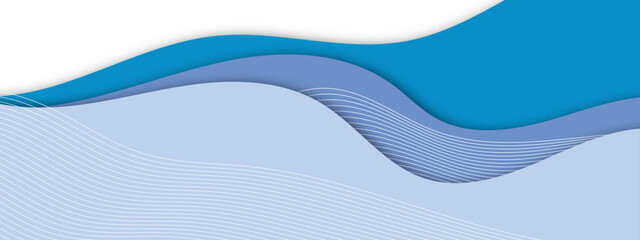 Wave Background line