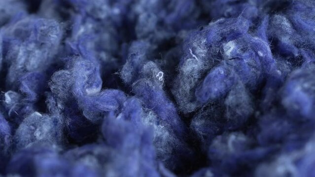 Denim shoddy. Recycled denim fiber is made by recycling old or discarded denim clothing, typically denim jeans