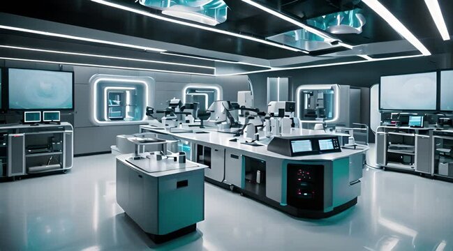 Cutting-Edge Laboratory of Tomorrow: Advanced Equipment and Pioneering Research