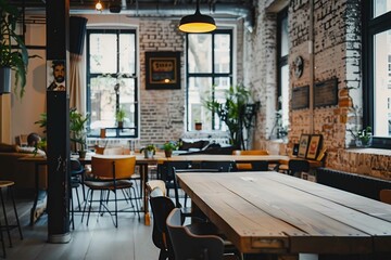 Modern coworking space