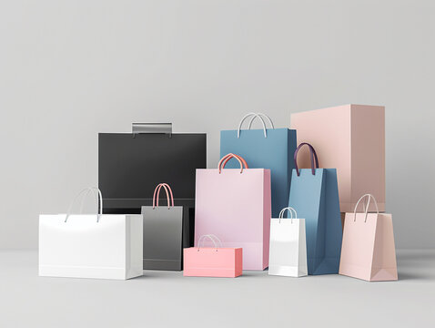 Packaging mockups allow product designers to visualize their packaging designs on boxes bags