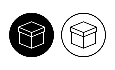 Box icon set. box vector icon, package, parcel
