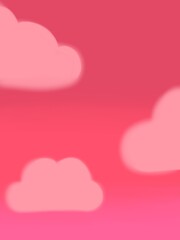 Red sky ilĺustration backnd