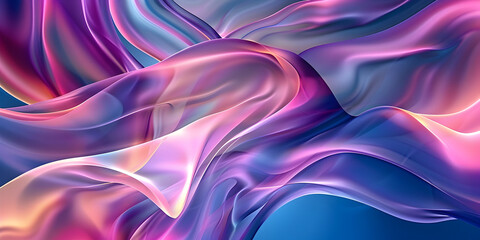 abstract background luxury cloth or liquid wave or wavy folds of grunge silk  a dazzling laser show backdrop vibrant and dynamic abstract background with flowing waves of color.