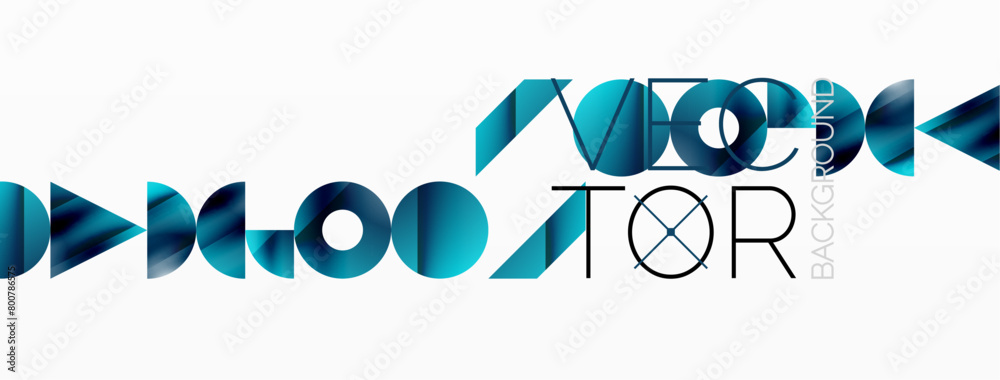 Poster the aqua and electric blue logo for the brand mootor features a sleek rectangle with a magenta circl